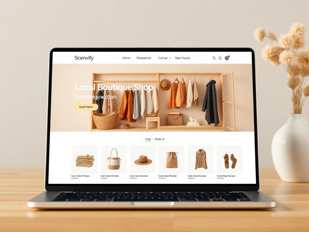 Local Shop Website